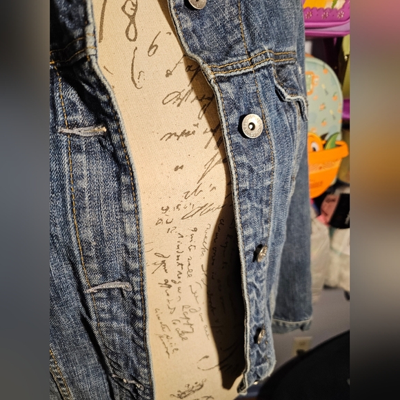 GAP Jean Jacket Womens 1969 Limited Edition Size Small Medium Wash Fall '06 Y2K - Picture 2 of 13